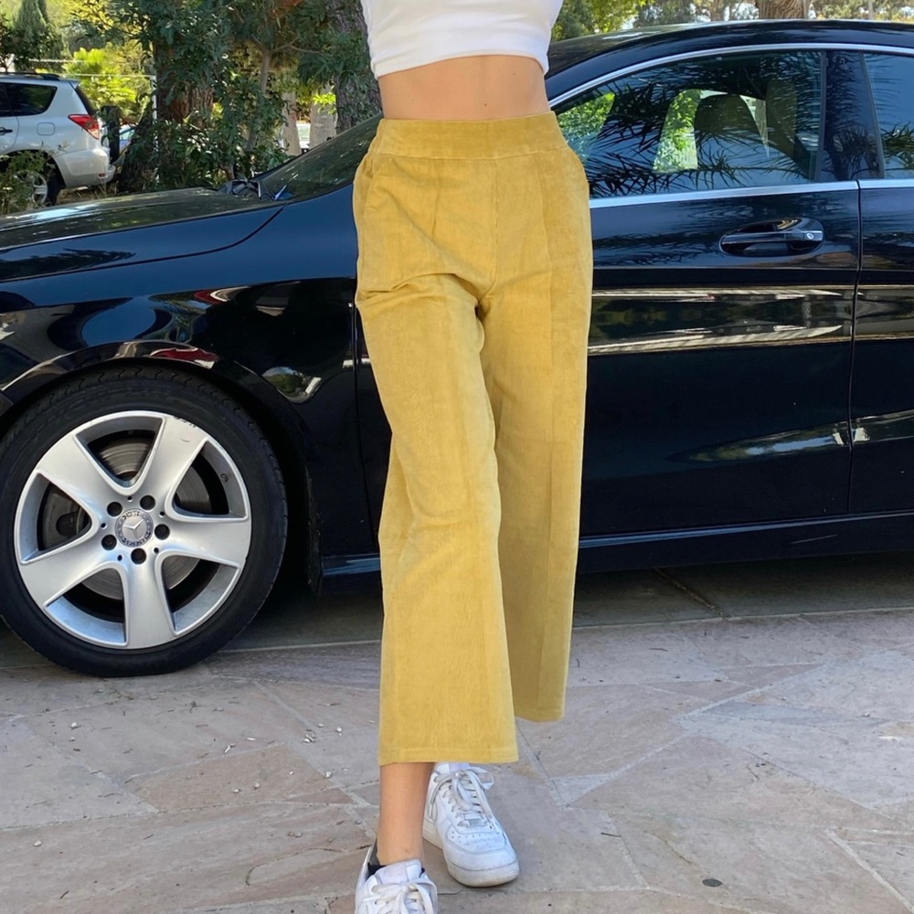 Cute yellow pants for sale